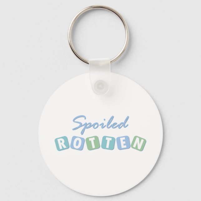Spoiled Rotten Key Ring (Front)