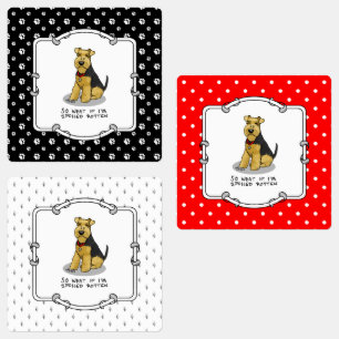 Spoiled Rotten Welsh Terrier Dog - Cute