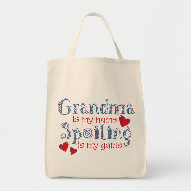 Spoiling Grandma Tote Bag (Front)