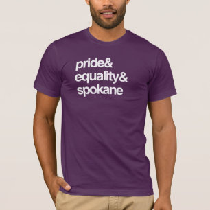 SPOKANE EQUALITY AND PRIDE -- .png T-Shirt