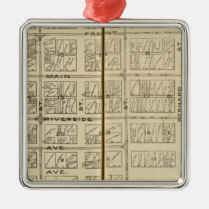 Spokane Metal Tree Decoration