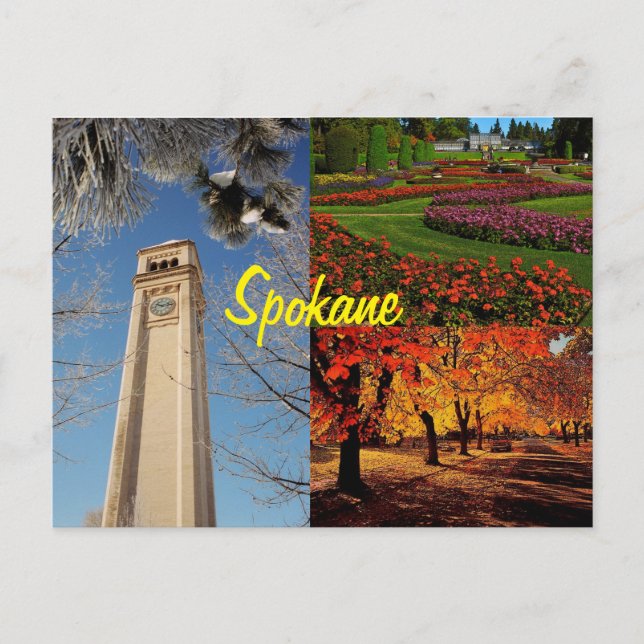 Spokane Postcard (Front)