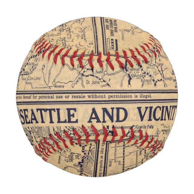Spokane, Seattle Baseball (Front)