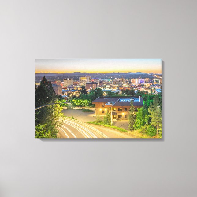 spokane wa canvas print (Front)