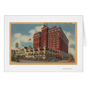 Spokane, WA - View of Davenport Hotel #2