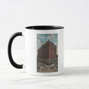 Spokane, WA - View of Davenport Hotel Mug