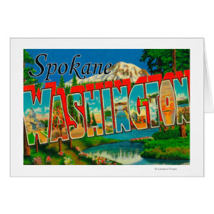 Spokane, Washington - Large Letter Scenes