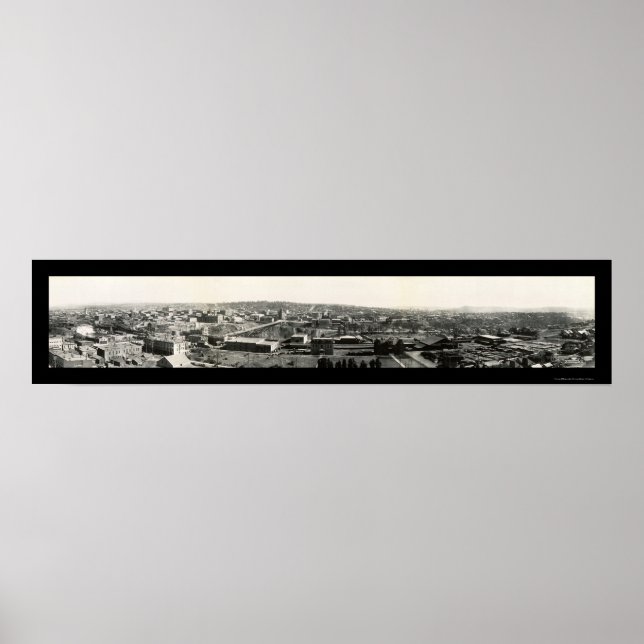 Spokane Washington Photo 1908 Poster (Front)