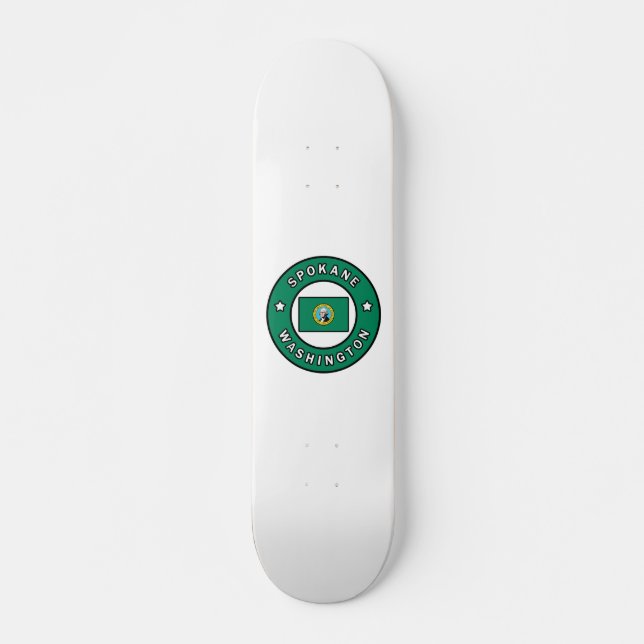 Spokane Washington Skateboard (Front)