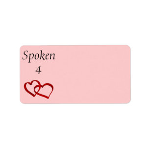 Spoken 4 Address Label
