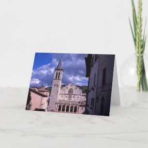Spoleto Umbria Italy Thank You Card