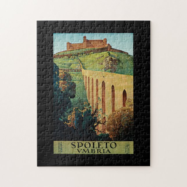 Spoletto ~ Umbria Jigsaw Puzzle (Vertical)