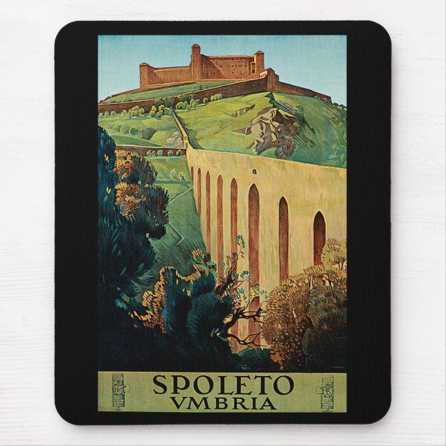 Spoletto ~ Umbria Mouse Pad (Front)