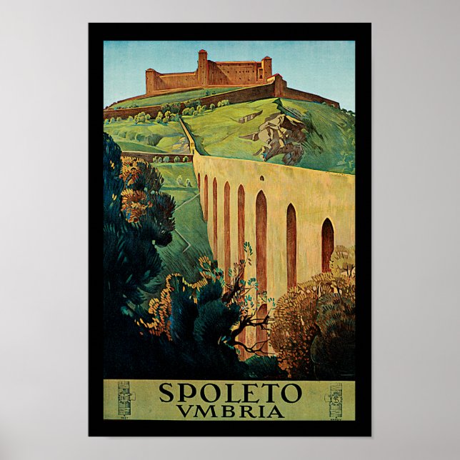 Spoletto ~ Umbria Poster (Front)