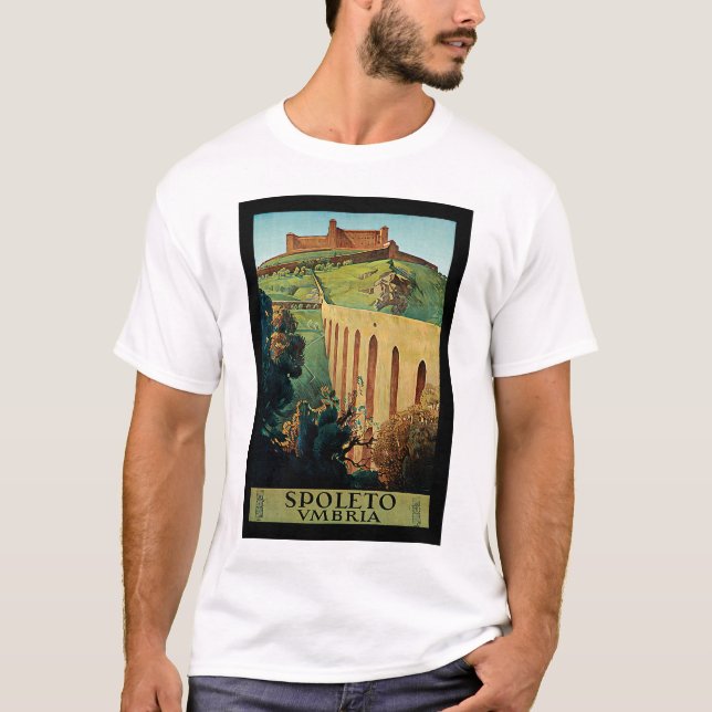 Spoletto ~ Umbria T-Shirt (Front)