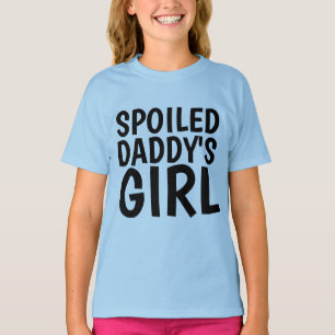 SPOLIED DADDY'S GIRL Kids T-shirts (Daughter)