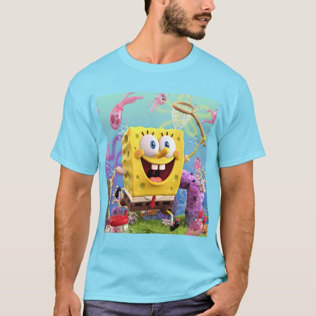 Spongbob Cyan T-shirt (Front)