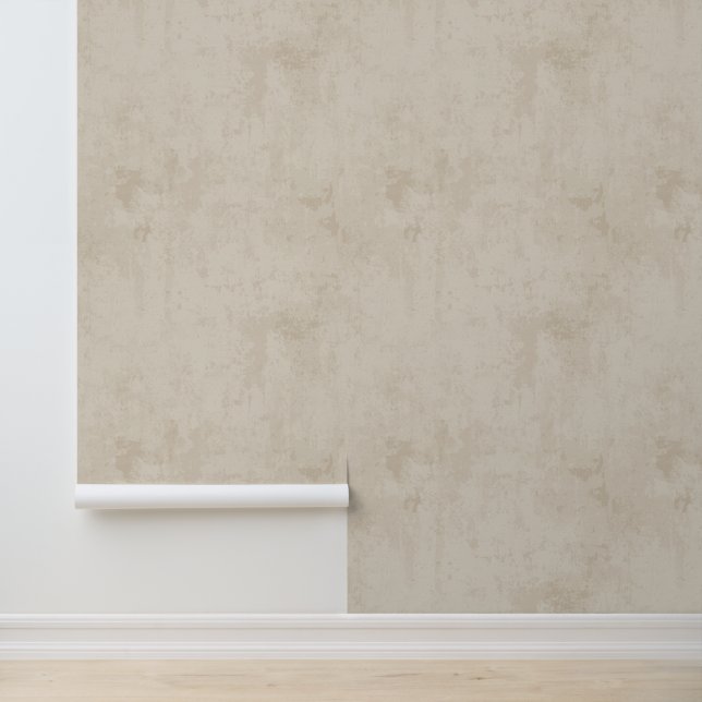 Sponge Tan/Brown Pattern Wallpaper (Application)