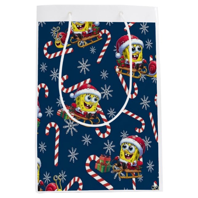 SpongeBob  Medium Gift Bag (Front)