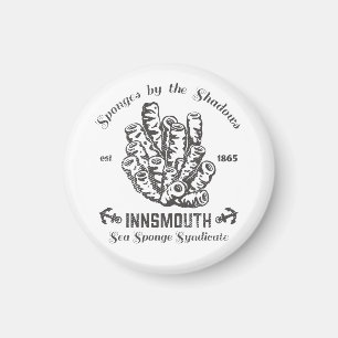 Sponges by the Shadows Innsmouth Magnet