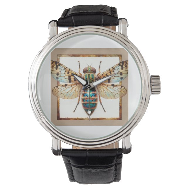 Spongillafly IREF14612 - Watercolor Watch (Front)