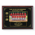 Sponsor Appreciation – Custom Softball Team Photo