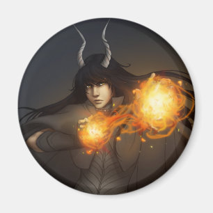 Spontaneous Combustion Magnet
