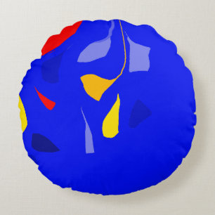 Spontaneous nature Round Pillow