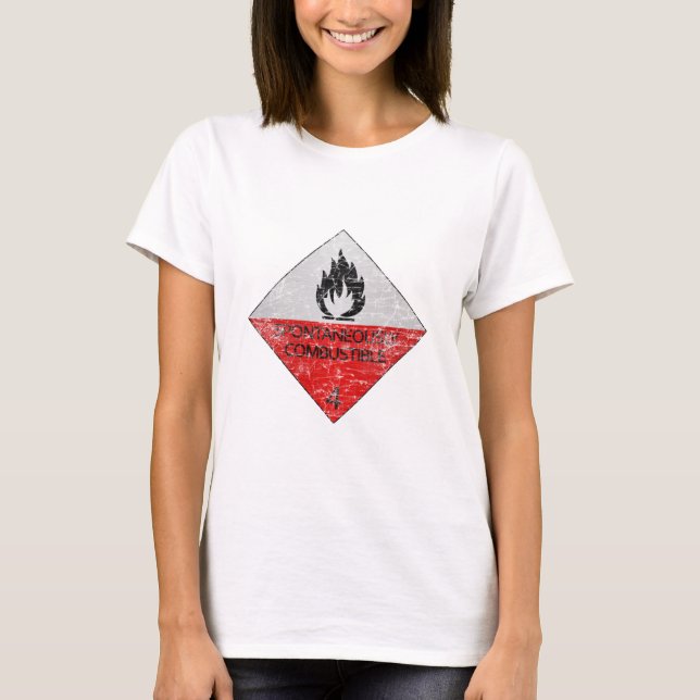 Spontaneously Combustible T-Shirt (Front)