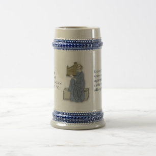 Spoof Latin stein for organists