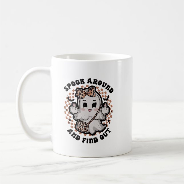 Spook Around and find out Coffee Mug (Left)