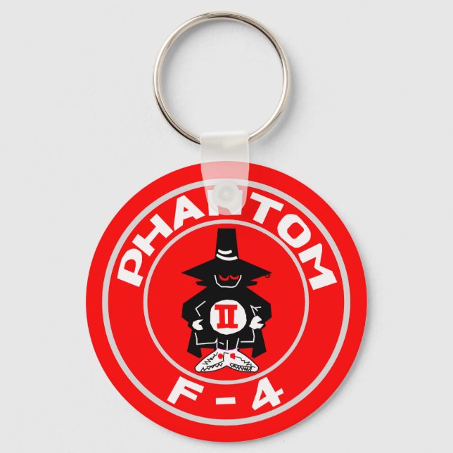 SPOOK PATCH, F-4, "Phantom" Key Ring (Front)