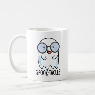 Spook-tacles Funny Ghost Pun Coffee Mug
