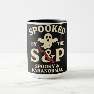 Spooked by the S&P Funny Trader Halloween Mug