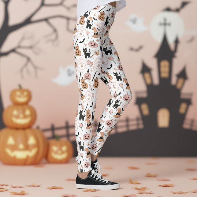 Spooks & Spells Halloween Magic Pattern ID1327 Leggings (Creator Uploaded)