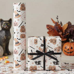 Spooks & Spells Halloween Magic Pattern ID1327 Wrapping Paper