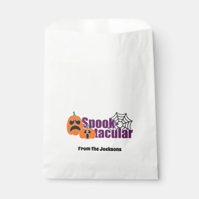 Spooktackular Halloween  Goodie Bags (Front)