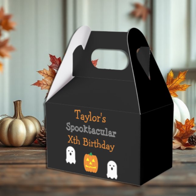 Spooktacular Birthday Favour Box (Creator Uploaded)