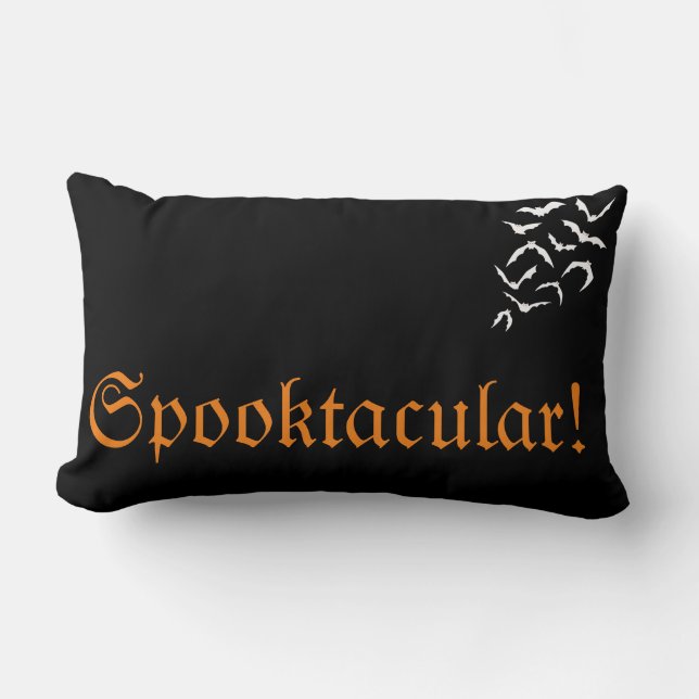 Spooktacular by Sommer Hamilton Lumbar Cushion (Front)