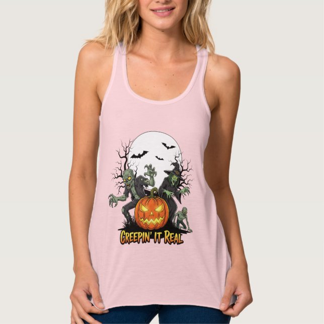 Spooktacular Fun Halloween Night Tee (Front)