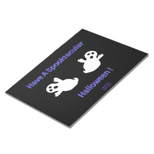 Spooktacular Ghosts Notepad (27.9 cm x 21.6 cm)
