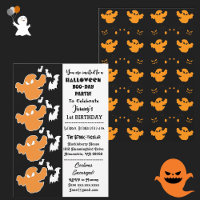 Spooktacular Halloween Bat Ghouls Boo 1st Birthday
