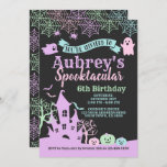 Spooktacular Halloween Birthday Invitation<br><div class="desc">Customise this cute Birthday invitation with your own details!</div>