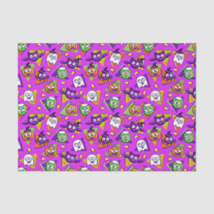 Spooktacular Halloween Characters Tissue Paper