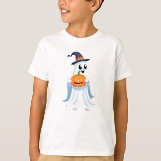 Spooktacular Halloween Ghost T-Shirt