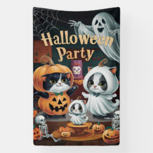 Spooktacular Halloween Party Banner