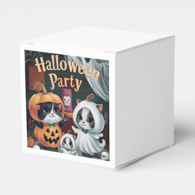 Spooktacular Halloween Party Favour Box (Front Side)