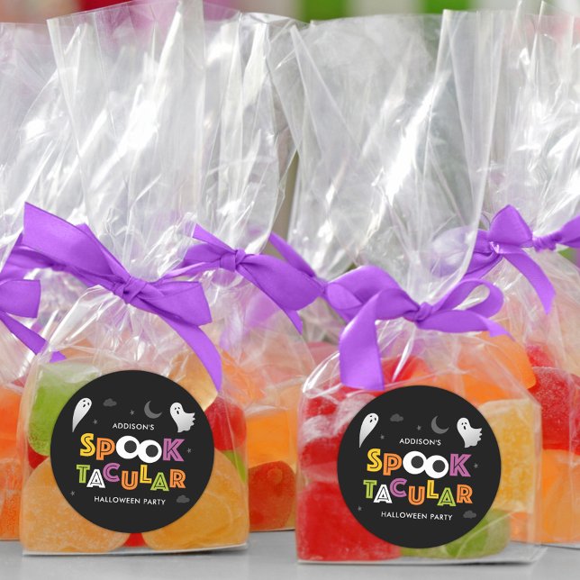 Spooktacular Halloween Party Favour Stickers (Creator Uploaded)