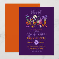 Spooktacular Halloween Party Invitation