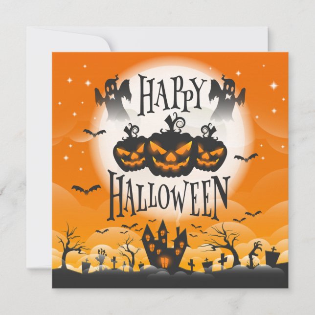 Spooktacular Halloween | Party Invitation (Front)